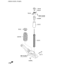 Diagram for 2019 Kia Forte Shock Absorber - 55307M7710