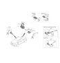 Diagram for 2021 Kia Forte Car Key - 95430M6000