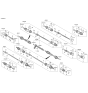 Diagram for Kia CV Joint - 49501M7400