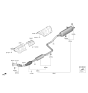 Diagram for 2020 Kia Forte Muffler - 28700M7540