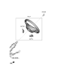 Diagram for Kia Steering Wheel - 56100M7260B2C