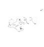 Diagram for Kia Forte Clutch Hose - 41631F2300