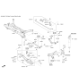 Diagram for 2019 Kia Forte Control Arm - 55220F2BA0