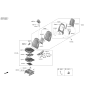 Diagram for 2021 Kia Forte Seat Cover - 88160M7410B41