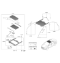 Diagram for Kia Forte Sunroof - 81630M6000