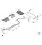 Diagram for 2021 Kia Forte Muffler - 28710M7900