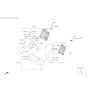 Diagram for 2022 Kia Forte Seat Cover - 89460M6410B5J