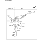 Diagram for 2019 Kia Forte Clutch Master Cylinder - 41605F0100