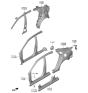 Diagram for 2020 Kia Forte Fuel Filler Housing - 71531M7000