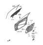 Diagram for Kia Forte Window Motor - 82450M6020