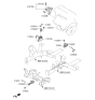 Diagram for 2020 Kia Forte Engine Mount Bracket - 21810M6300