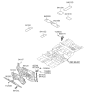 Diagram for Kia Soul Dash Panels - 841202K102