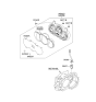 Diagram for Kia Soul Instrument Panel Light Bulb - 9436925500