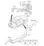 Diagram for 2009 Kia Soul Wiper Arm - 988112K001