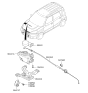 Diagram for Kia Cruise Control Servo - 964402K200