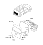 Diagram for 2013 Kia Soul Weather Strip - 873212K000