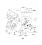 Diagram for 2011 Kia Soul Radiator Hose - 2546823420