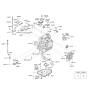 Diagram for Kia Spectra5 SX Automatic Transmission Shift Position Sensor Switch - 4270023000