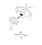 Diagram for 2009 Kia Soul A/C Switch - 972502K610