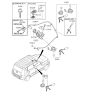 Diagram for Kia Soul Ignition Lock Cylinder - 819002KA30