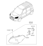 Diagram for 2011 Kia Soul Headlight Bulb - 1864221008S