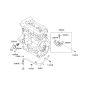 Diagram for Kia Soul Thermostat - 256002B003