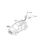 Diagram for 2013 Kia Soul Antenna - 962502K000