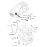 Diagram for 2010 Kia Soul Engine Control Module - 391132B052