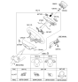 Diagram for 2009 Kia Soul Steering Wheel - 561102K450WK