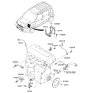 Diagram for 2009 Kia Soul Engine Control Module - 3918123800