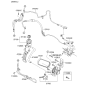 Diagram for Kia Soul Power Steering Pump - 571002K000