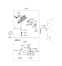 Diagram for Kia Crankshaft Seal - 214212B020