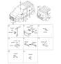 Diagram for Kia Soul Air Bag Control Module - 959102K050