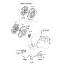 Diagram for Kia Soul Pressure Plate - 4130023136