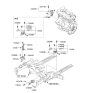Diagram for 2012 Kia Soul Engine Mount - 218252K400