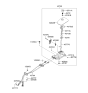 Diagram for 2010 Kia Soul Shift Cable - 437942K550