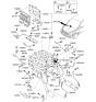 Diagram for 2007 Kia Sedona Camshaft Position Sensor - 393183C100