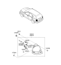 Diagram for 2006 Kia Sorento Light Socket - 924193E620