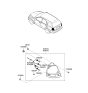 Diagram for 2006 Kia Sorento Tail Light - 924023E620