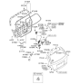 Diagram for 2011 Kia Borrego Door Handle - 817563E001WK