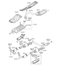 Diagram for Kia Sorento Exhaust Pipe - 286103E030