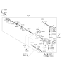 Diagram for Kia Borrego Tie Rod Bushing - 577893E300