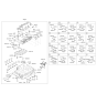 Diagram for 2008 Kia Borrego Neutral Safety Switch - 462044C000