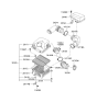 Diagram for Kia Sorento Air Duct - 281303E510