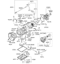 Diagram for 2011 Kia Borrego Exhaust Flange Gasket - 452244C050