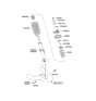 Diagram for 2007 Kia Sorento Coil Springs - 546013E130