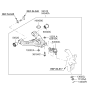 Diagram for 2006 Kia Sorento Control Arm - 545203E100