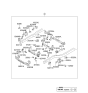 Diagram for 2008 Kia Sorento Engine Mount - 624203E211