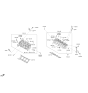 Diagram for 2006 Kia Sorento Cylinder Head Gasket - 223113C100