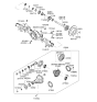 Diagram for 2008 Kia Sorento Differential - 530003E351